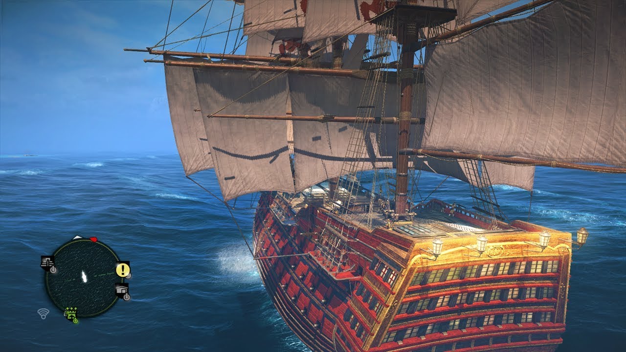 LA DAMA NEGRA Gameplay (Legendary Ship Mod) Assassin's Creed 4: Black Flag