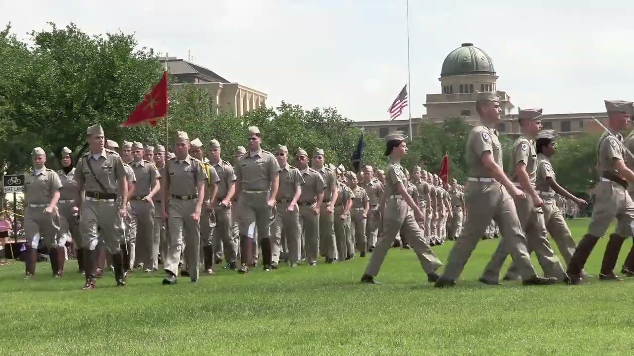 A&M Corps of Cadets finale Review 4/16/25