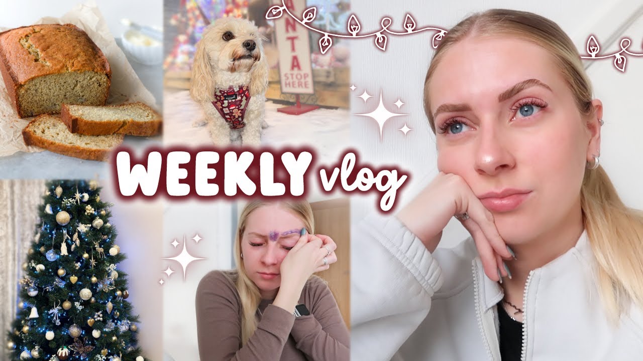 Emotional burnout, self-care and Christmas begins! 🎄 WEEKLY VLOG