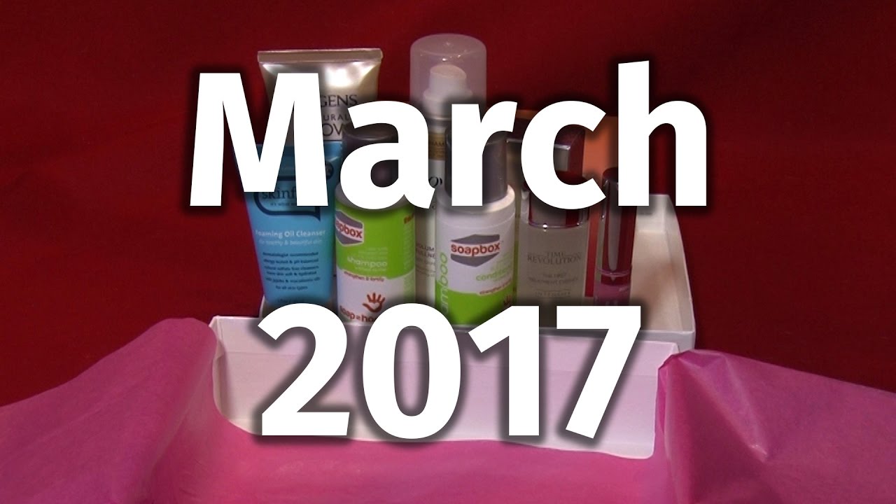 Target Beauty Box - March 2017