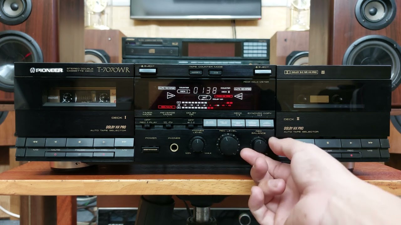 (Đã bán) Đầu Deck Pioneer T-7070WR  đẹp keng 📲0907223269 🏡Tp Thủ Đức, Hồ Chí Minh