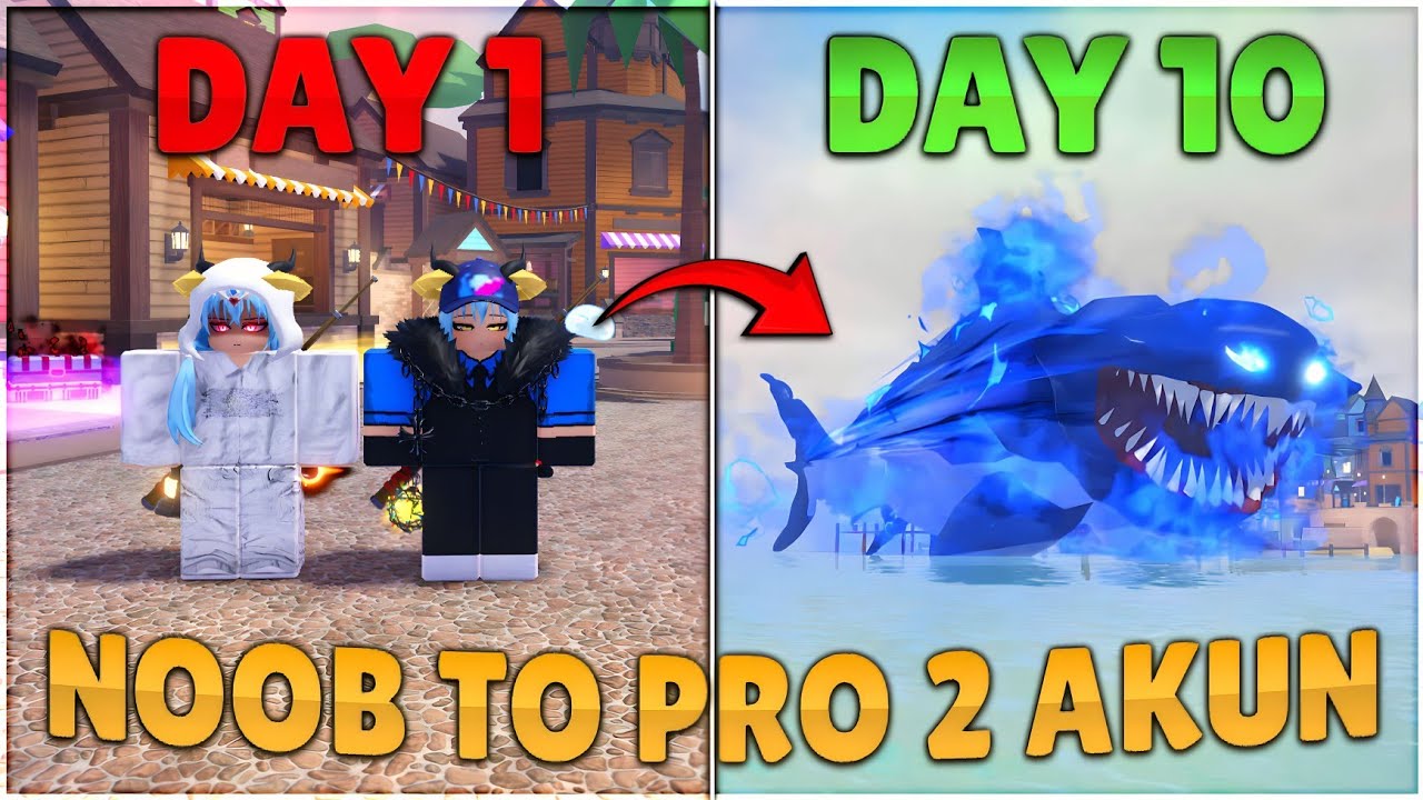 Noob To Pro 2 Akun, Gw Main FISH IT Pake 2 Akun Sampe Dapet Elemntal Rod || ROBLOX : FISH IT ||