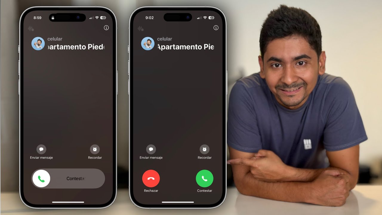 &iquest;Por que el IPHONE tiene dos formas de contestar LLAMADAS? Aqu&iacute; la respuesta