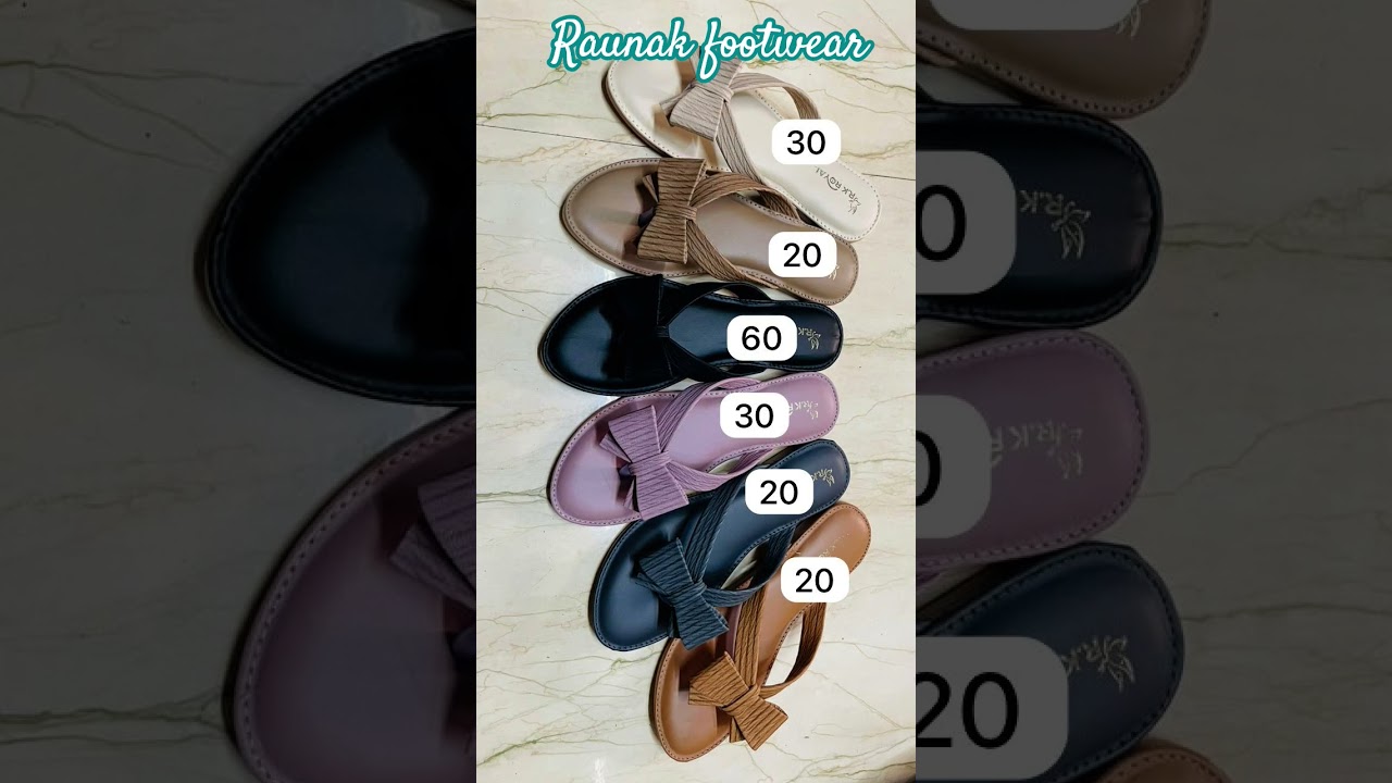 Raunak footwear mumbai kurla latest chappal wholesale market #trending