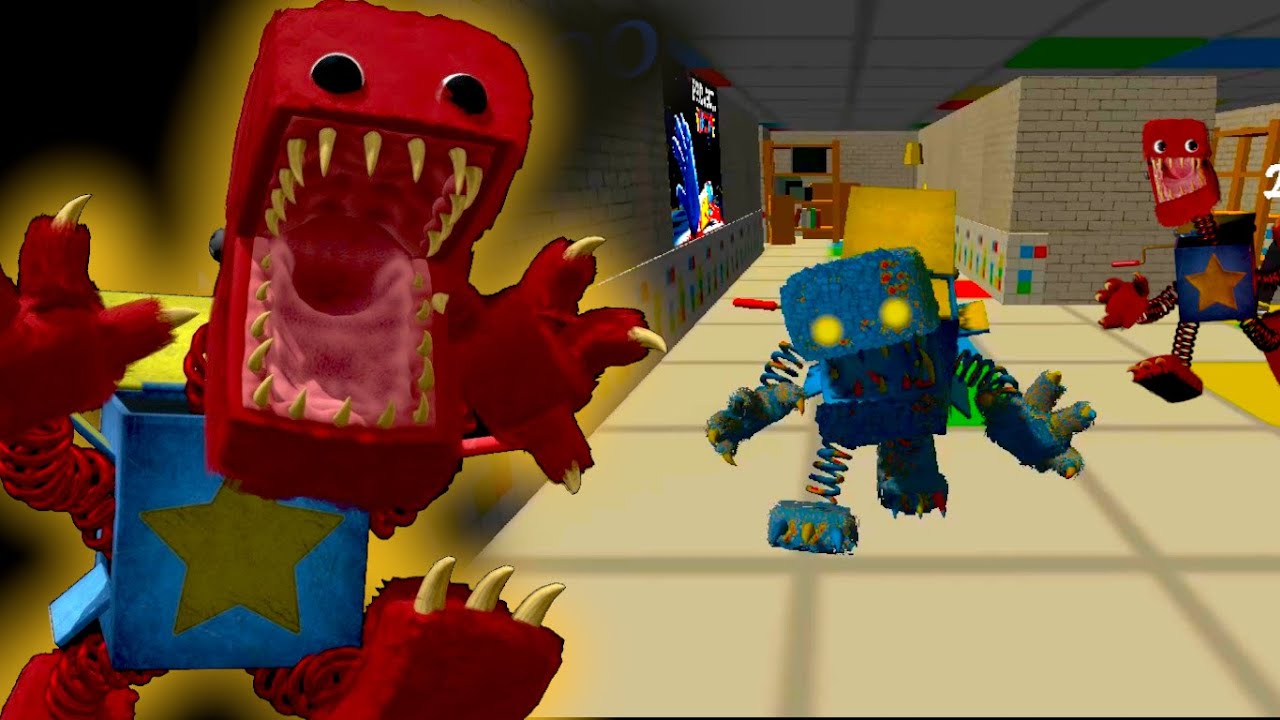 Boxy Project Rejected - Survive the monster - Full Game (Project Playtime Horror).