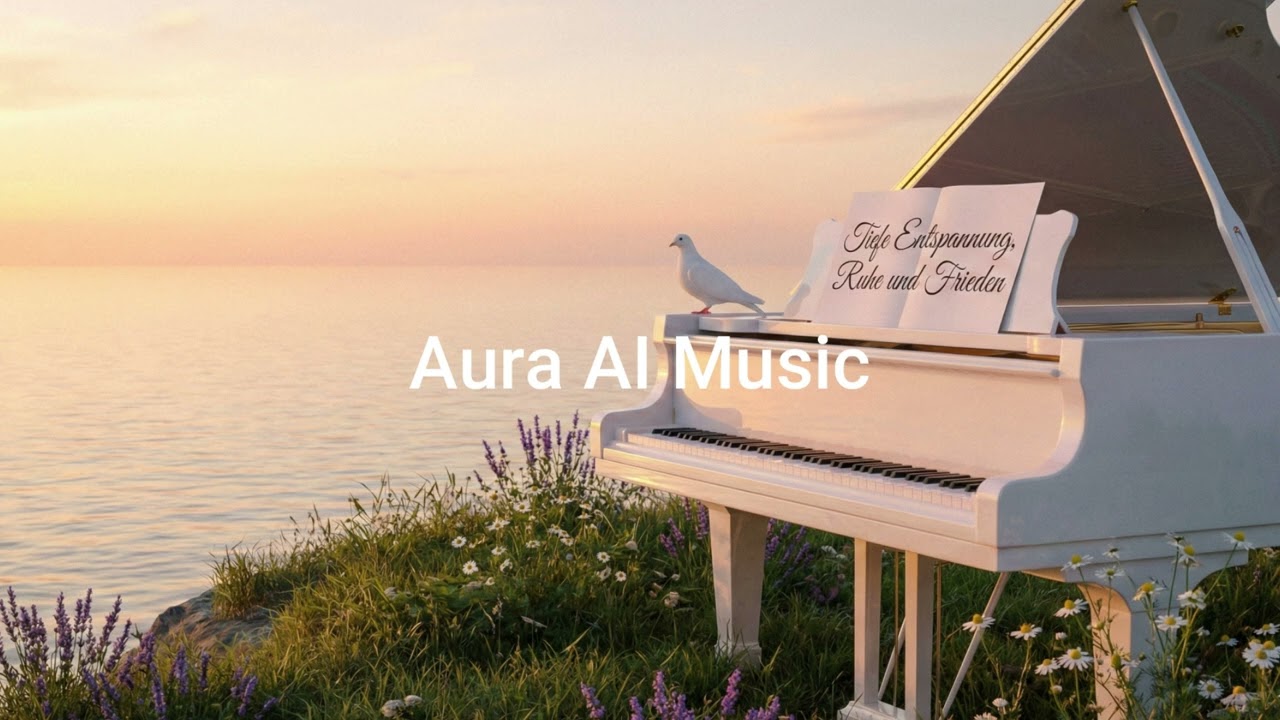 Tranquil Cliff Piano 🌊 Relaxing Music to Sleep, Destress, Heal Your Mind