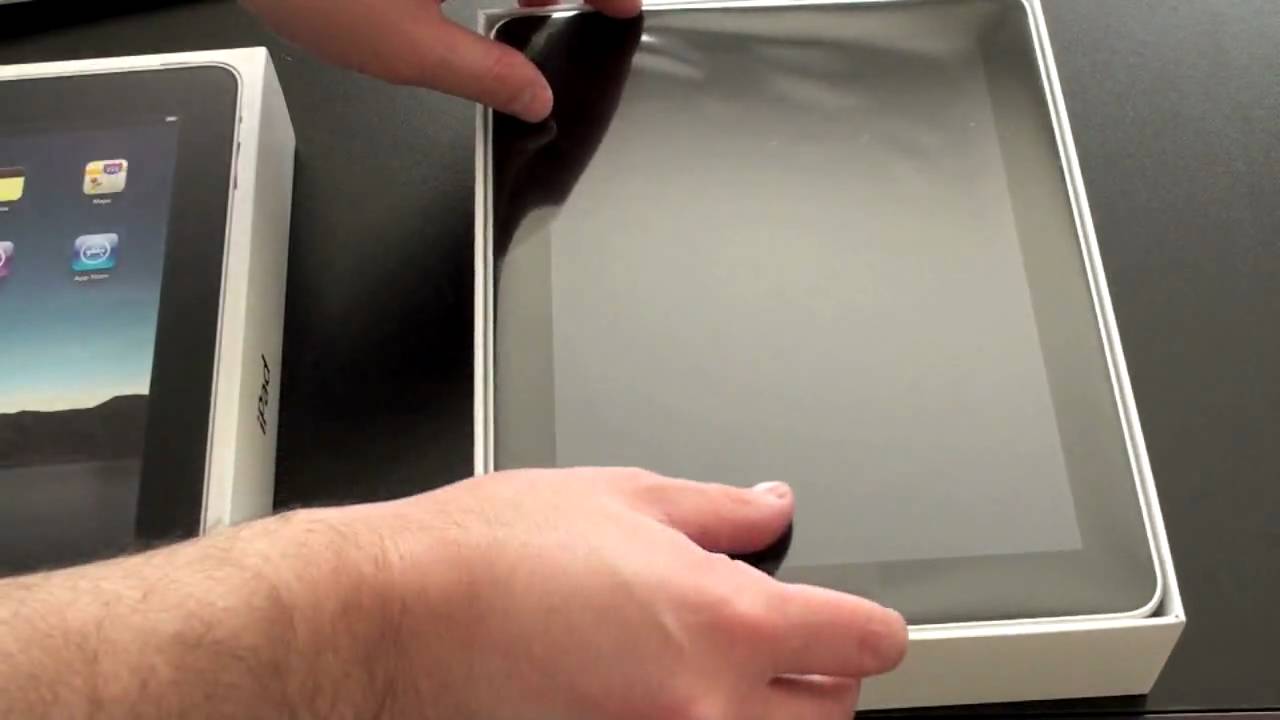 Распаковка Apple iPad!