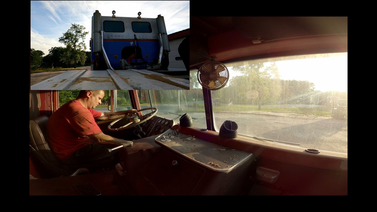 12v71 Detroit Diesel Powered 1973 Peterbilt 352 Cabover - Episode 19 - Way of the road