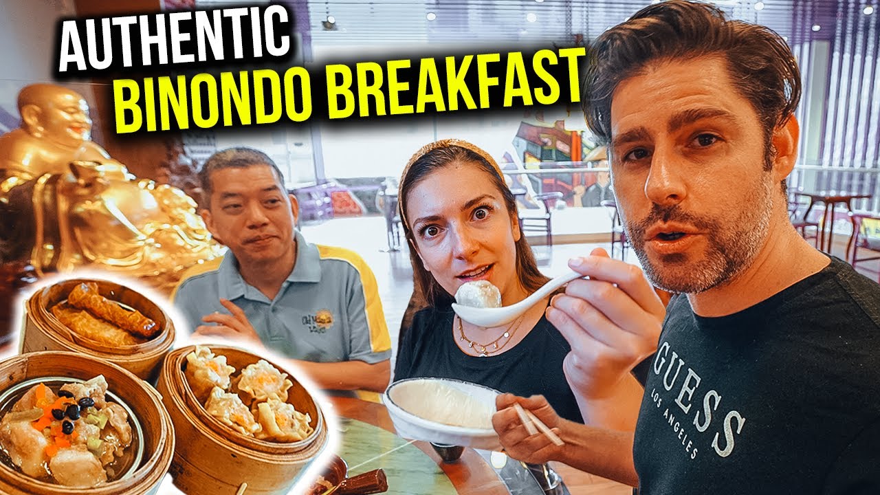 INSANELY good TSINOY BREAKFAST in Binondo - Chinese New Year in MANILA