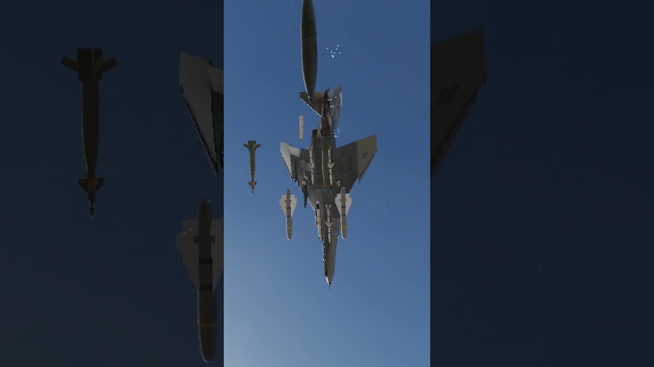 Bomb Drop 💣&hellip; Missile Revenge 🚀🔥#dcsworld #b52 #airstrike #missile #military