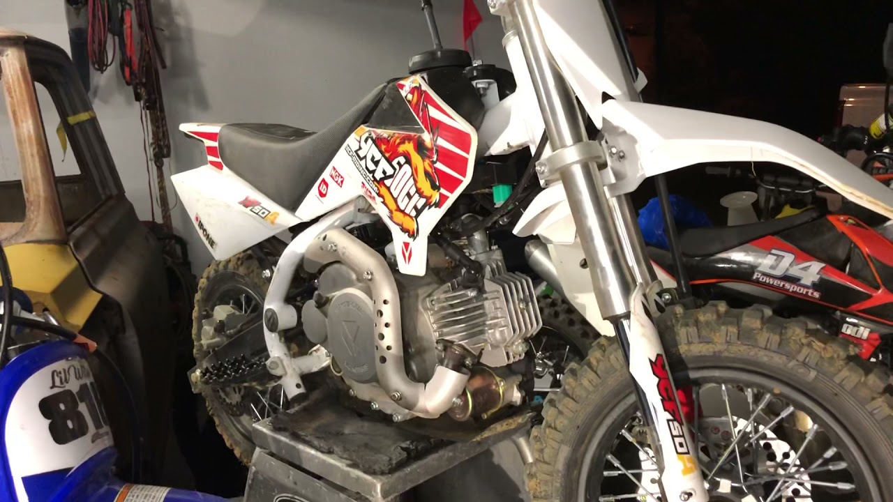 50cc Kids motorcycle shoppers guide comparison , upgrades , specs   PW50 vs YCF 50a vs KTM 50 mini