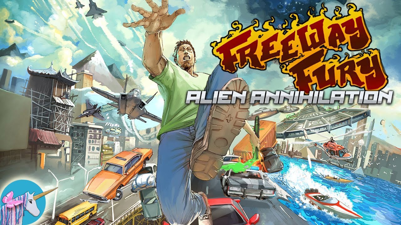 Freeway Fury Alien Annihilation gameplay