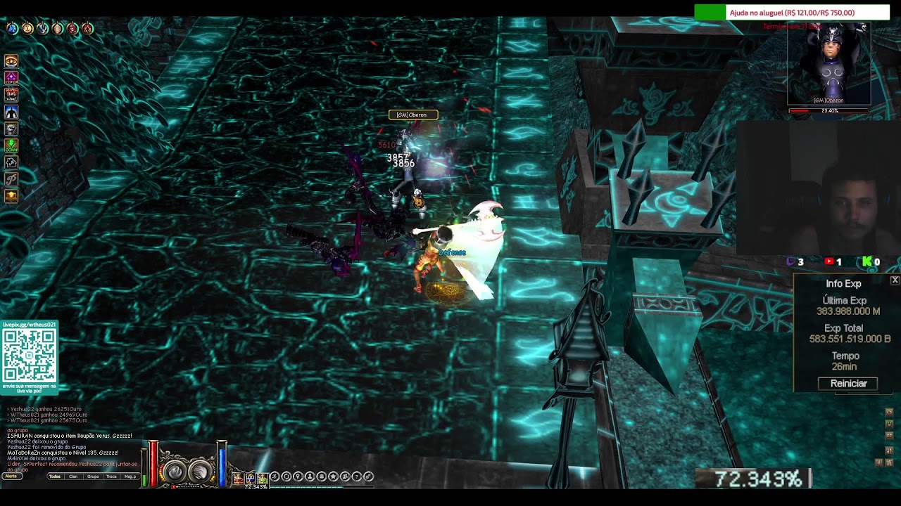 UP Dimensão do caos lv164 Rumo lv165