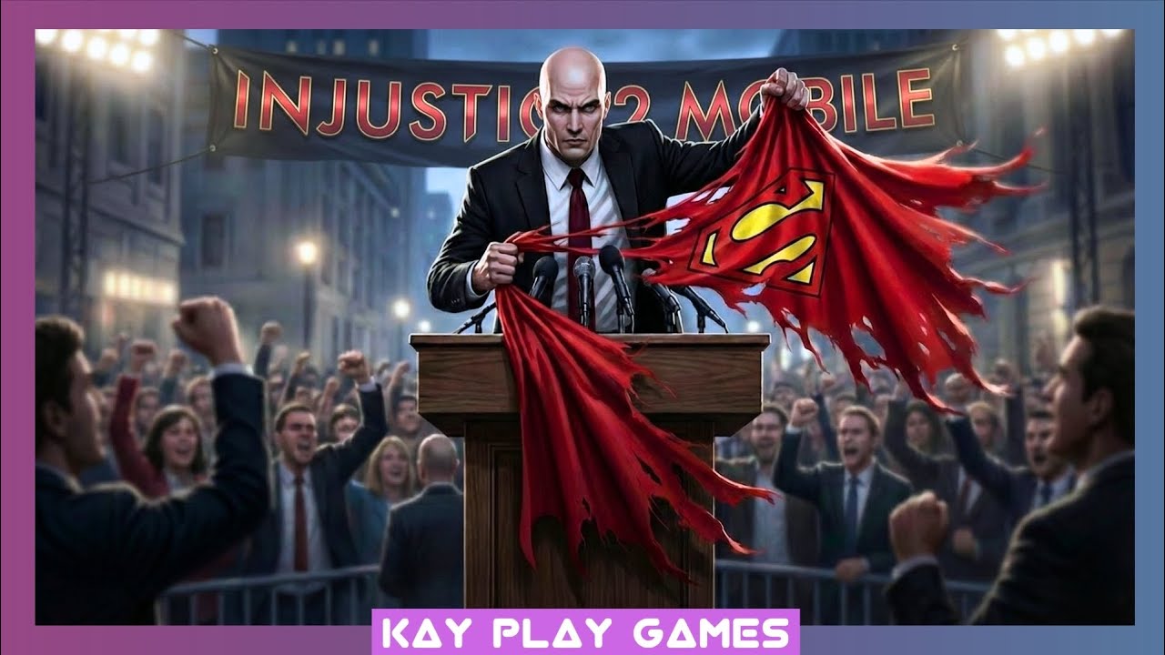 Como Jogar com o Lex Luthor do Universo da DC - Injustice 2 Mobile  