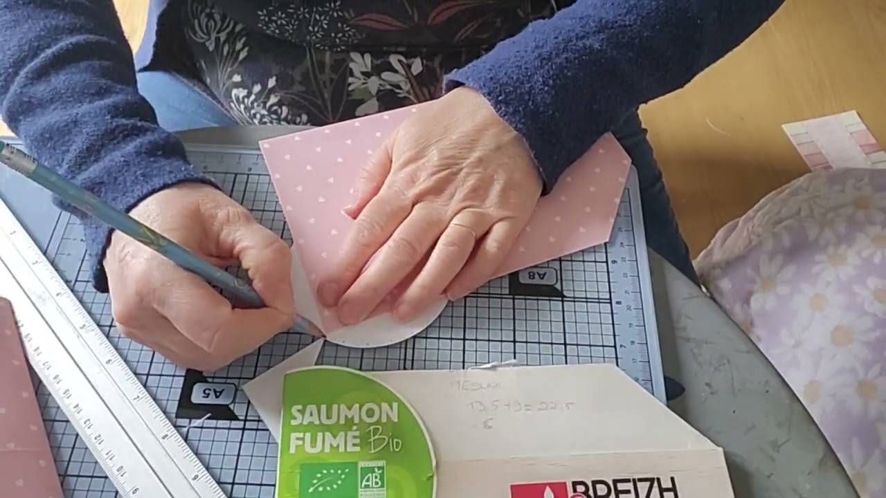 Je vous montre mon classeur customise pour vos courriers et on fait une pochette ensemble 