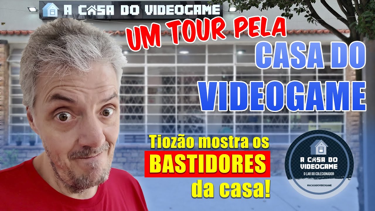 Conheça A Casa do Videogame com o Tiozão