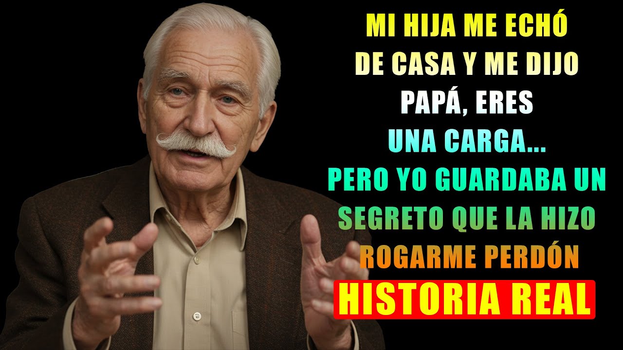 HISTORIA REAL : Mi Hija Me Echó de Casa y Me Dijo Papá, Eres una Carga…Pero yo guardaba un SECRETO