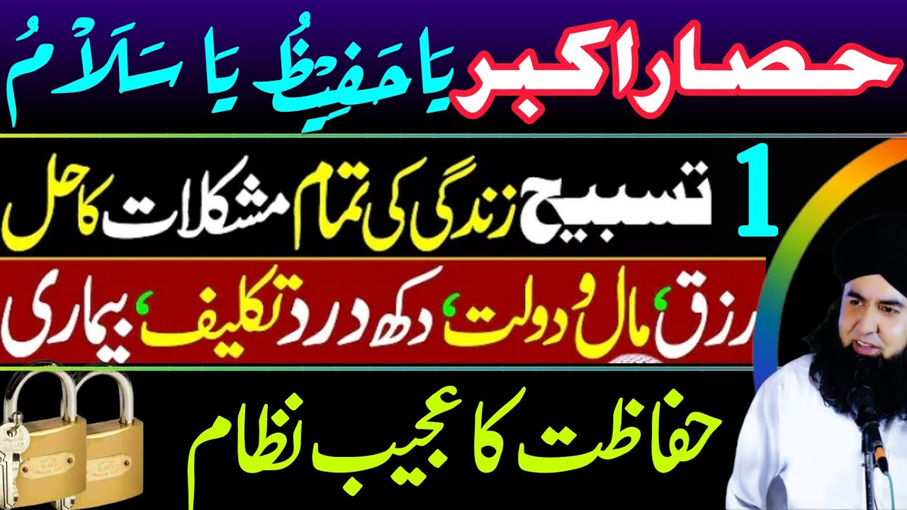 HISAR e AKBAR Ya HAFEEZO Ya SALAMO | DUSHMAN Se HIFAZAT Ka AJEEB Nizam | Dr Hamed Shaafi | TALAASH