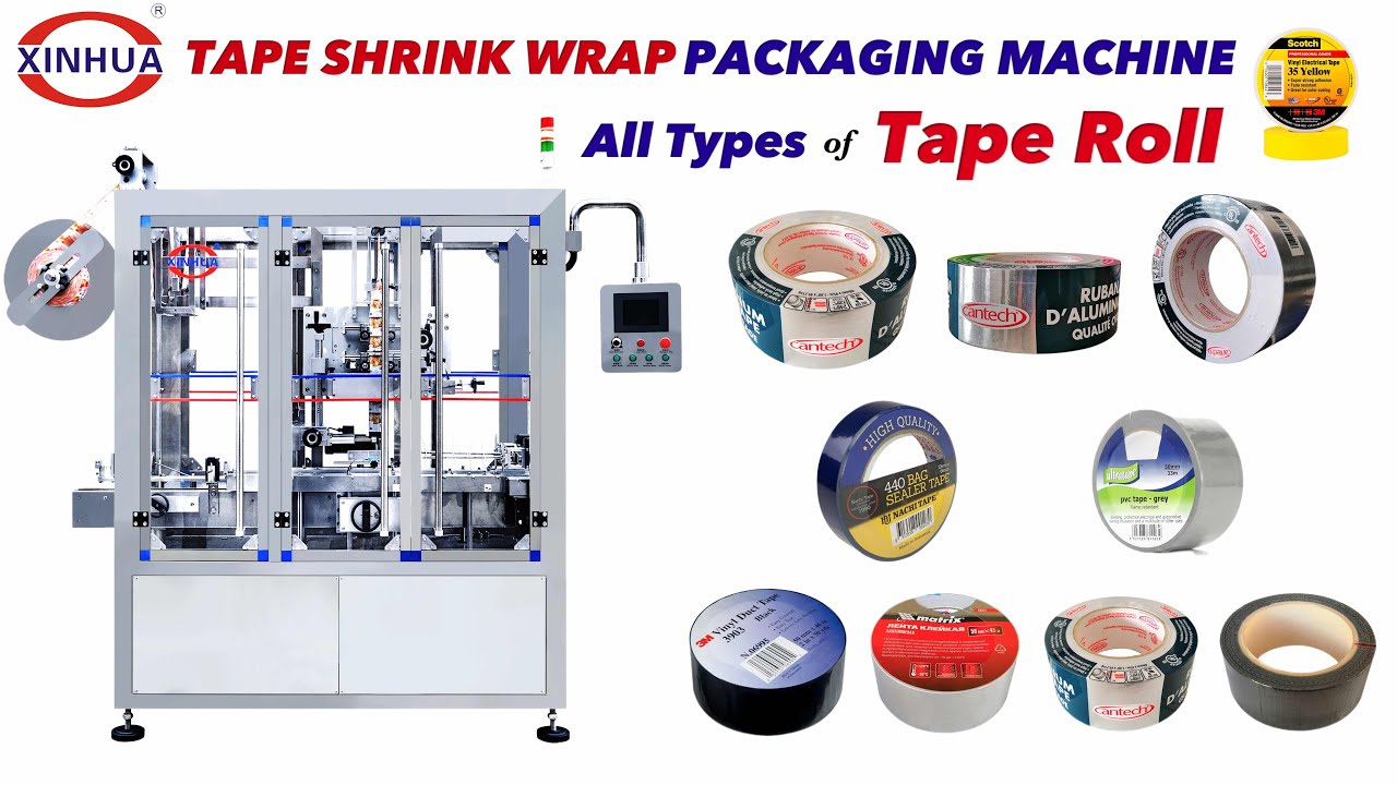 Single Tape Roll Heat Shrink Wrap Packaging Machine | Professional Manufacturer