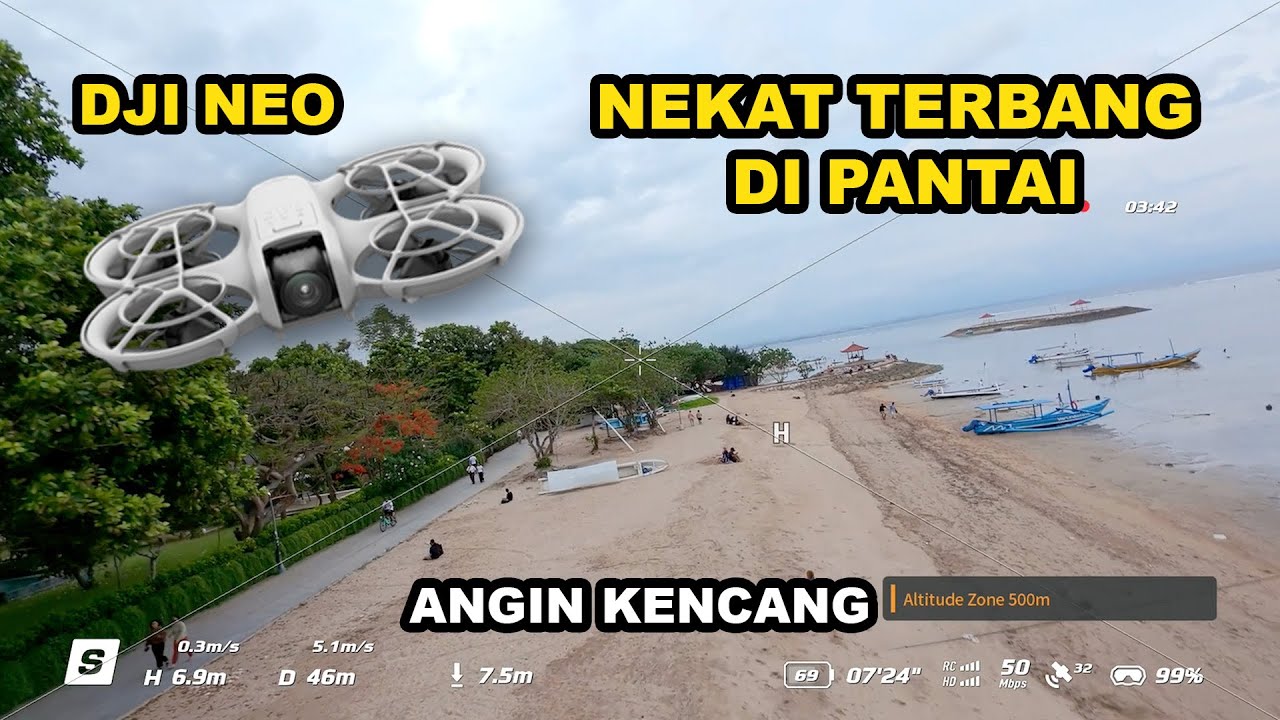 DJI NEO POV | Полёты при сильном ветре