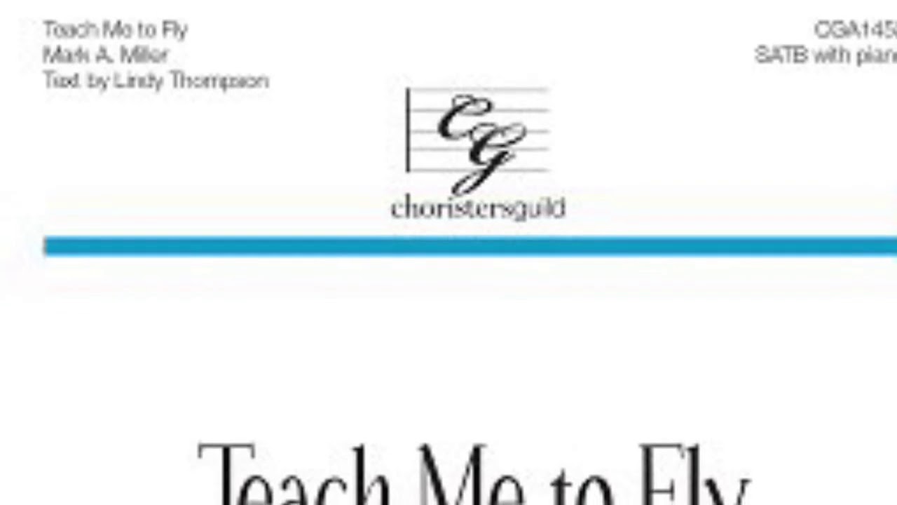 “Teach Me To Fly” Mark A. Miller