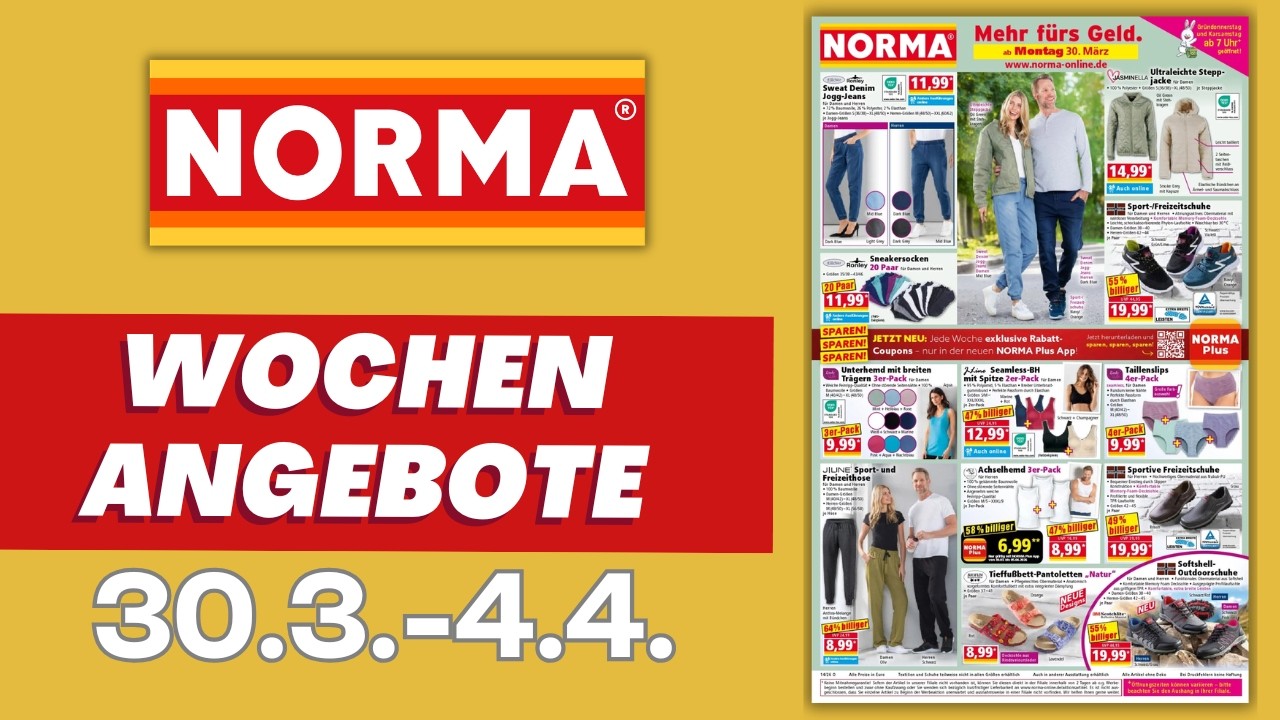 NORMA Prospekt aktuell 📄 Angebote ab Montag 30.3.2026 | Prospekt Check #norma