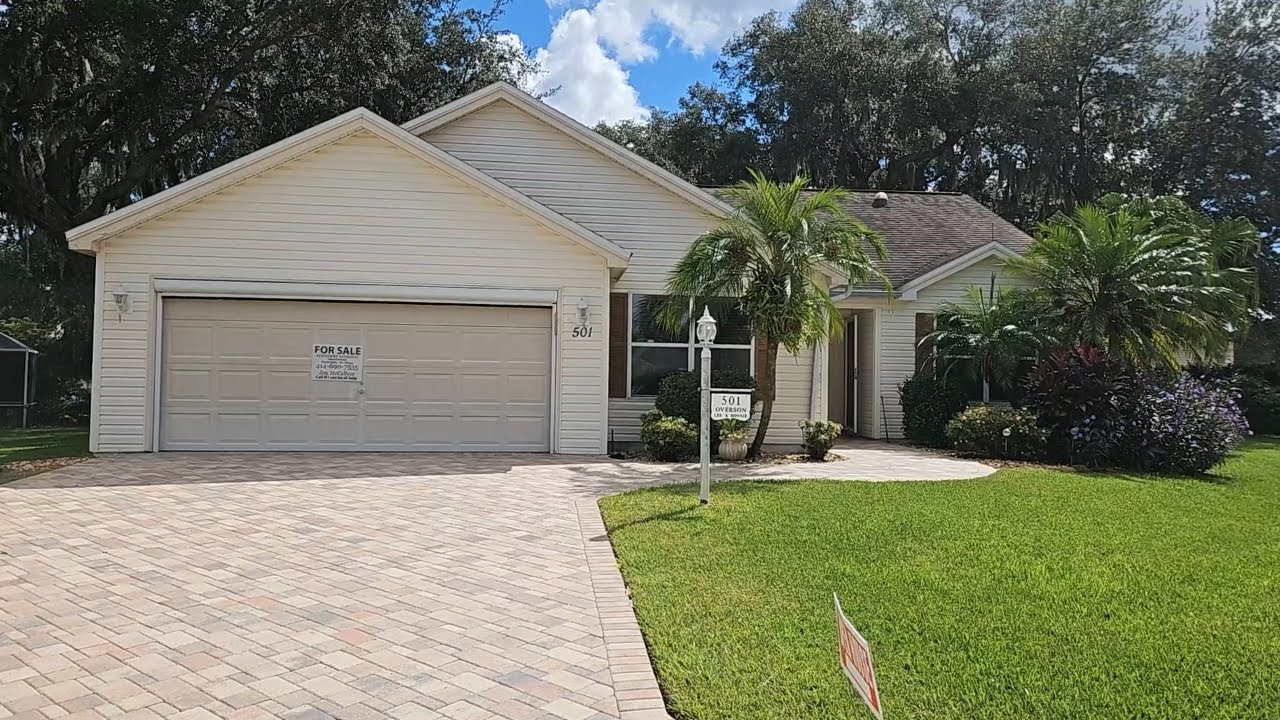 The Villages, FL, Open house! Awesome backyard! $415K