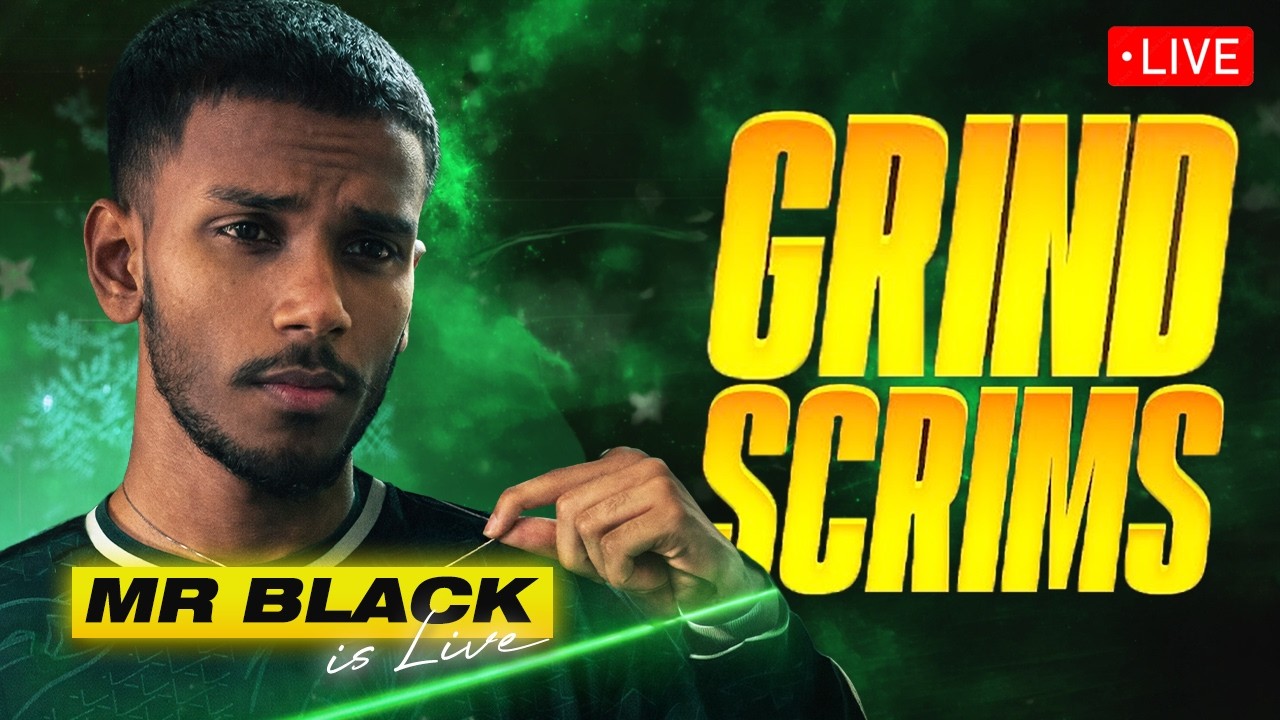MR BLACK IS LIVE PLAYING SCRIMS FULLL RUSHHH 🎯 FREE FIRE KANNADA LIVE ⚡