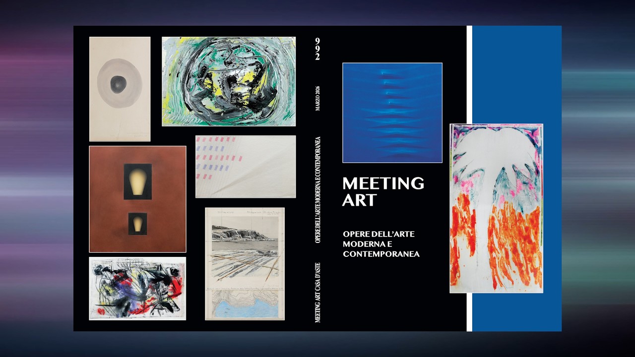 992 Anteprima 1a Sessione Opere dell'Arte Moderna e Contemporanea