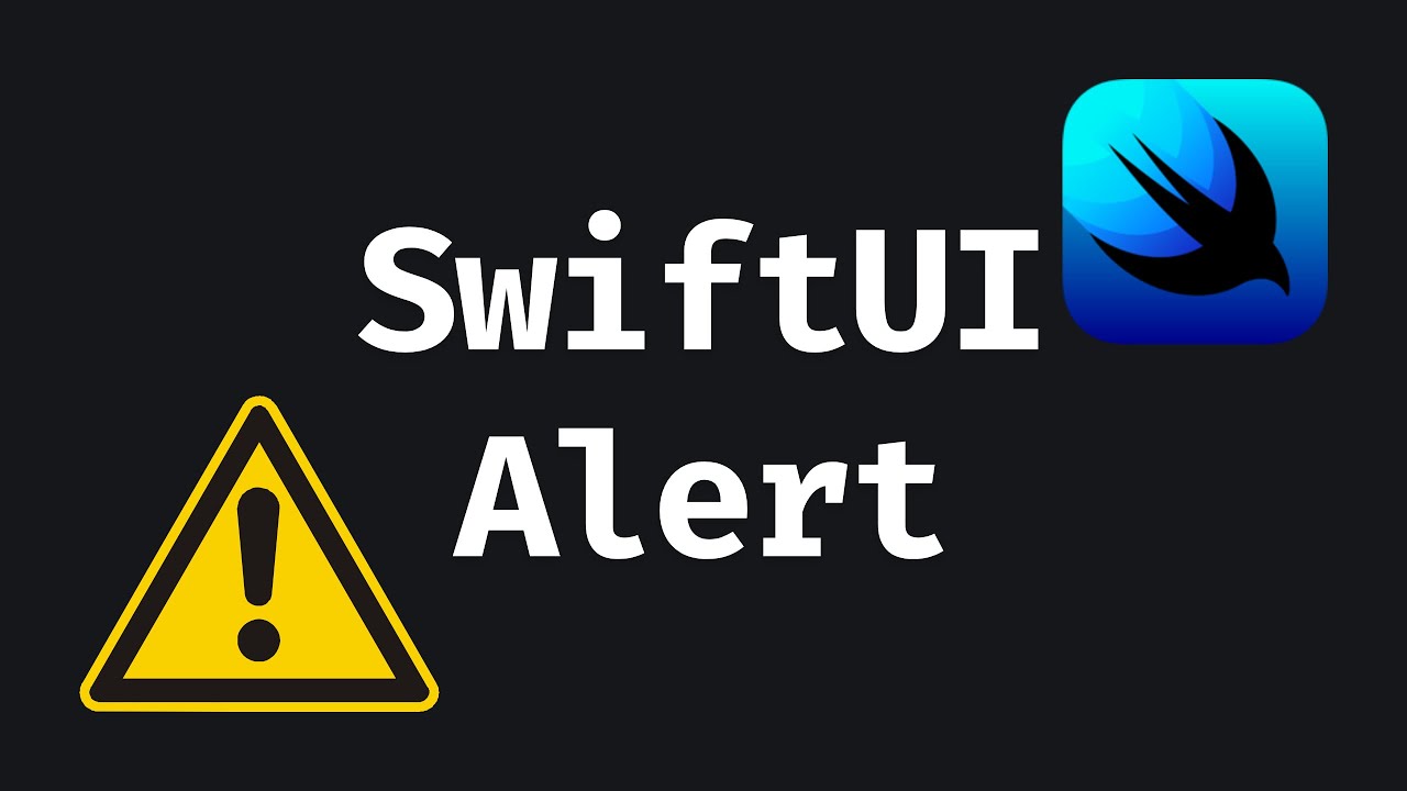 How to Show an Alert with SwiftUI &ndash; iOS 15