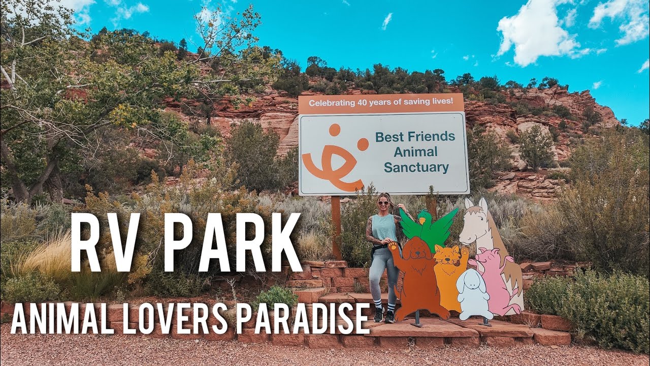 Best friends animal society, animal sanctuary RV park Kanab Utah