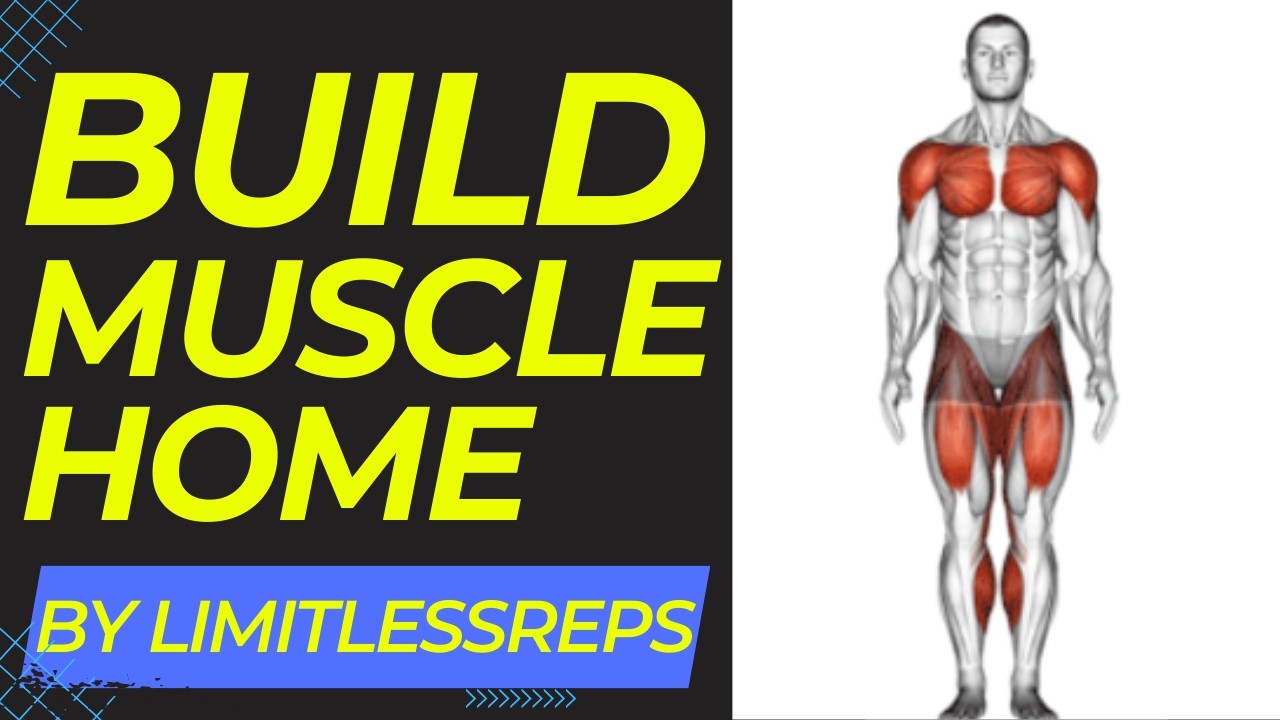 Build Muscle Like a Pro at Home 💪 | Full Body Bodyweight Workout