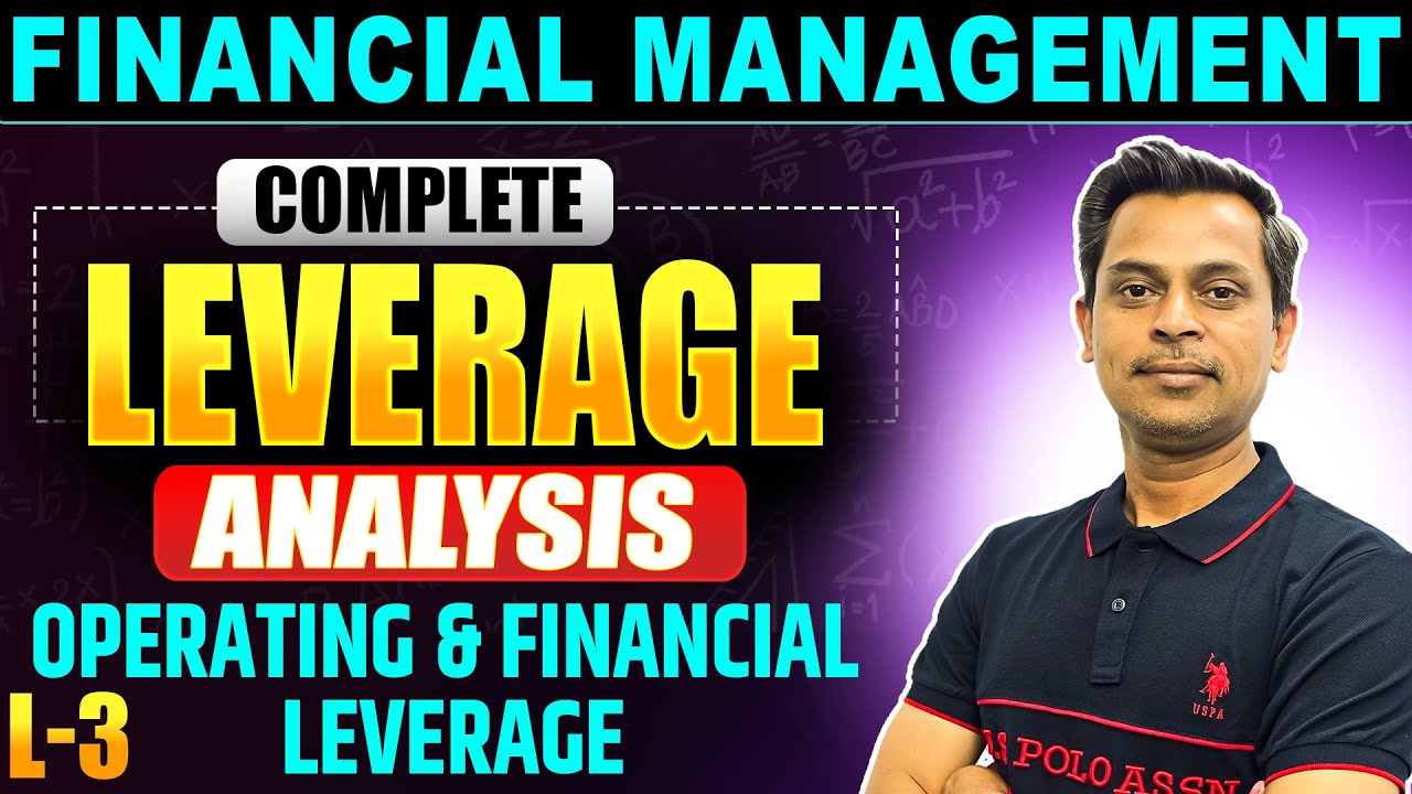 What is LEVERAGE | Operating Leverage | Financial Leverage | EBIT & EPS | Earnings Per Share | FM |