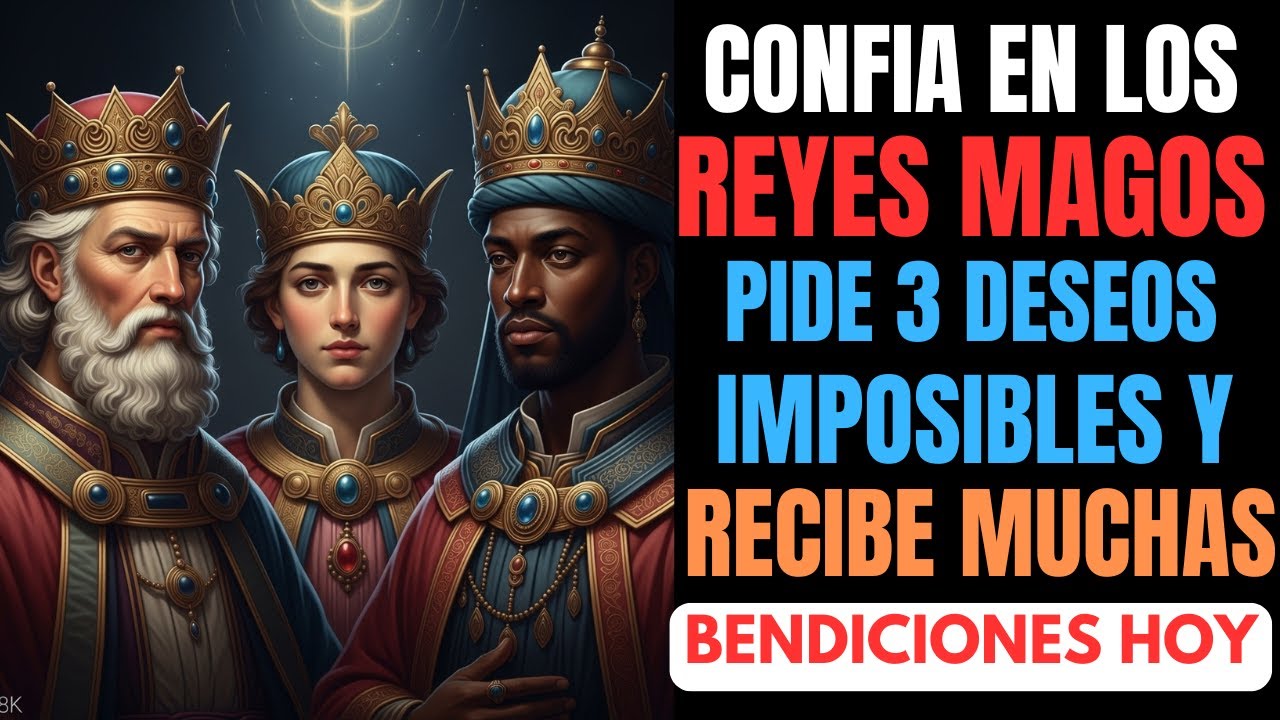 ✨👑 HOY LOS REYES MAGOS ABREN LOS CIELOS – PIDE TUS TRES REGALOS ESPIRITUALES  Y SE BENDECIDO HOY👑✨