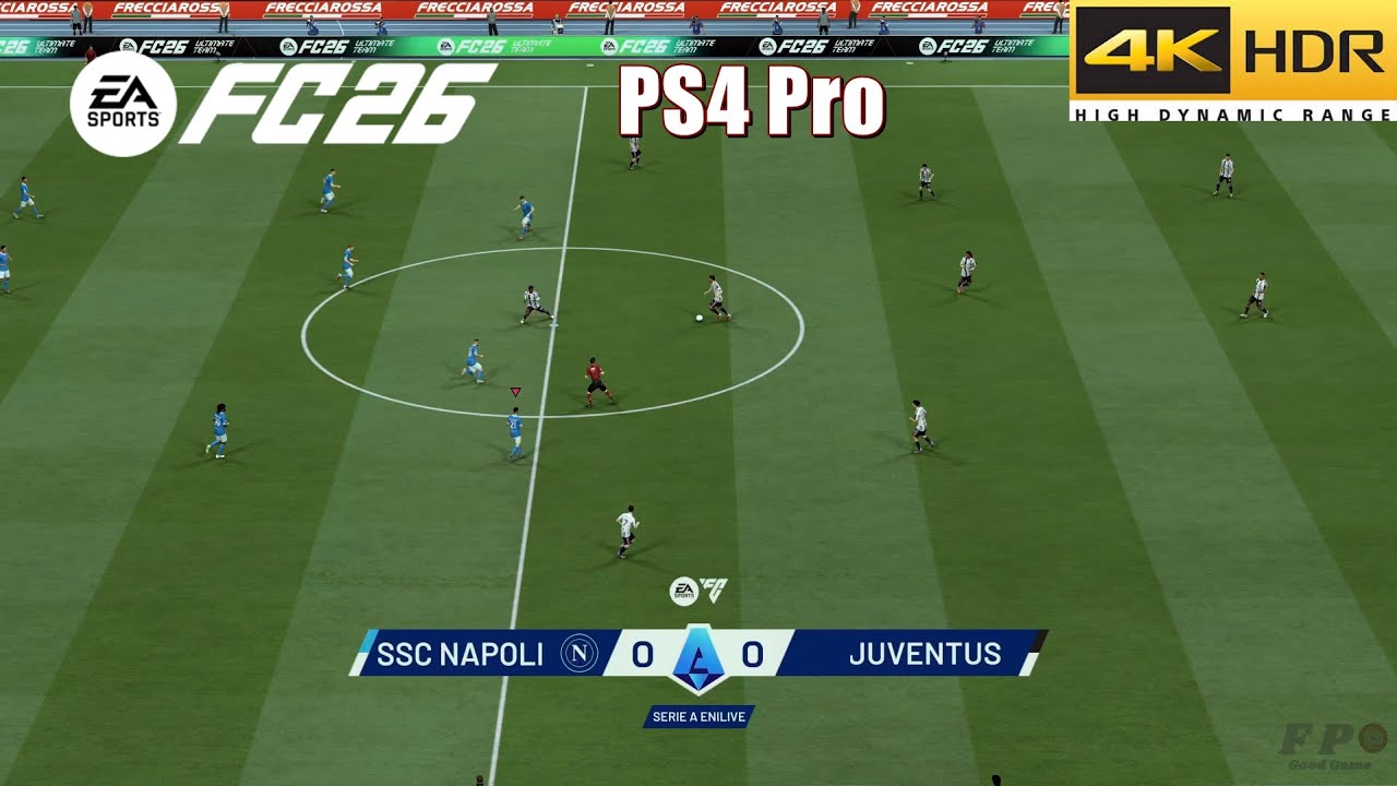 Геймплей FC 26 PS4 «Ювентус» — «Наполи» [4K HDR]