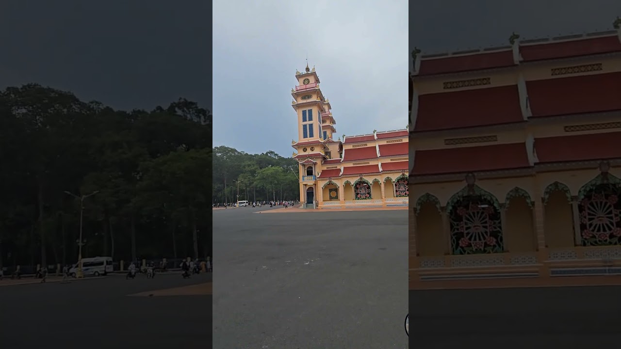 T&ograve;a Th&agrave;nh về chiều #bdstayninh #tayninh