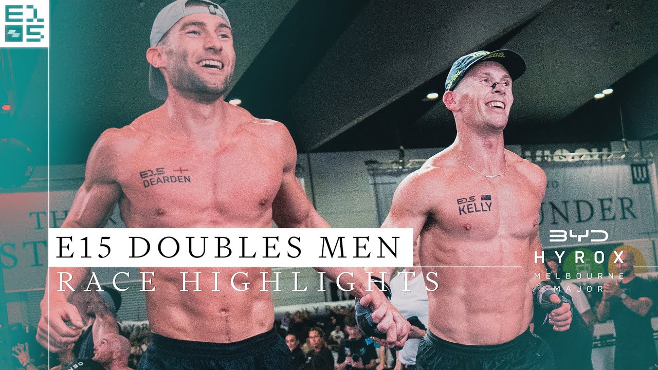 ELITE 15 DOUBLES MEN - RACE HIGHLIGHTS | BYD HYROX MELBOURNE MAJOR
