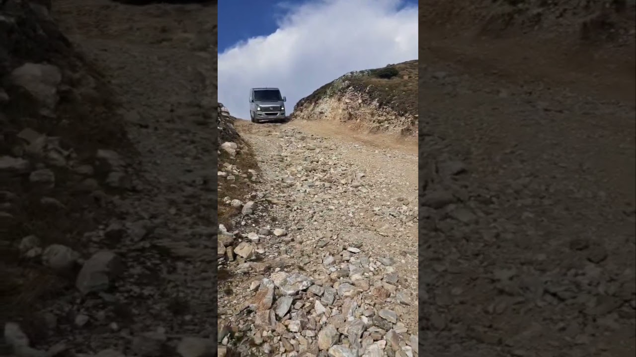 CRAFTER OFF ROAD DJ664 TRANSVALCAN SCHELA #PASUL VILCAN  #overlandcamping #overlanding  #sprinter