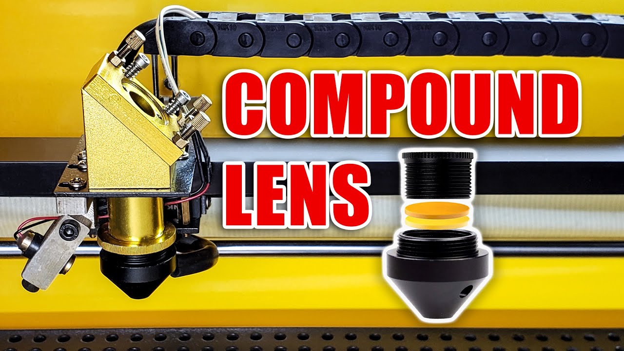 Stock CO2 Laser Lens Vs. Cloudray Compound Lens - Better Engraving?
