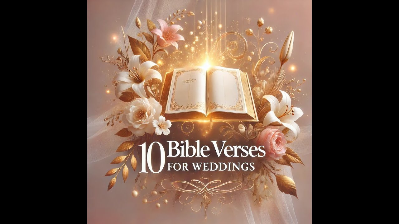 10 Bible Verses for Wedding Ceremonies