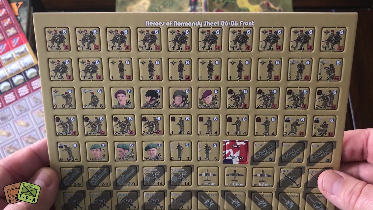 Unboxing: Heroes of Normandy from Lock 'N' Load Publishing - The Players' Aid