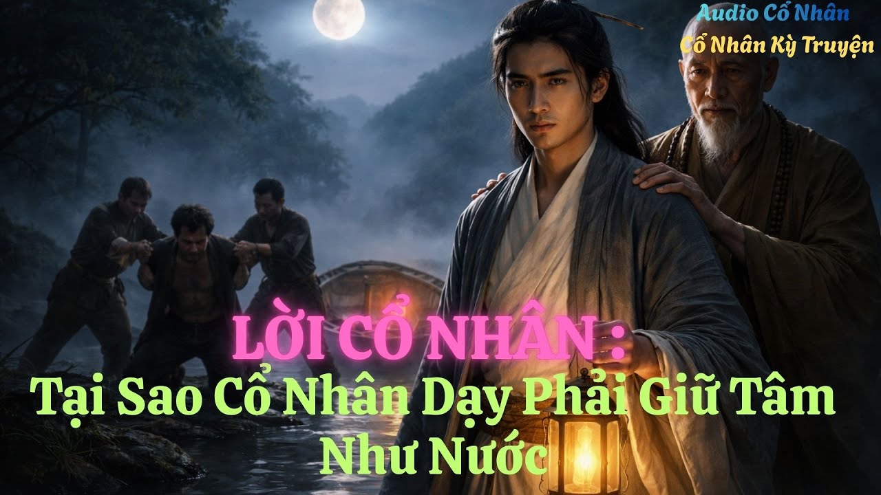 Tại Sao Cổ Nhân Dạy Giữ Tâm Như Nước, Thư Sinh Bị Vu Oan, Đêm Đò Lộ Kẻ Trộm, Kết Rơi Nước Mắt.