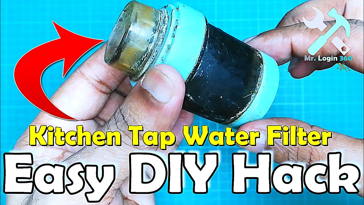How to Clean and Reuse Your Kitchen Tap Water Filter - Simple DIY Cleaning Method || Easy DIY Hack!