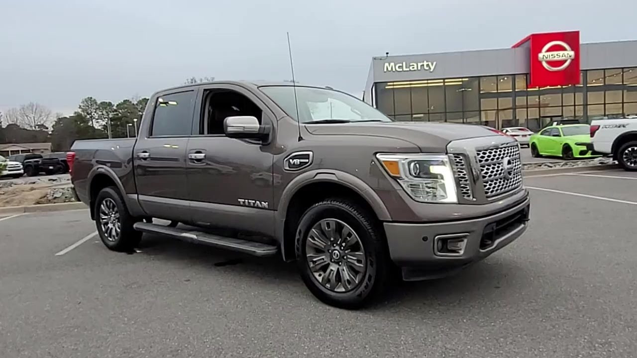 USED 2017 NISSAN TITAN 4x4 Crew Cab Platinum Reserve at McLarty Nissan of Benton (USED) 