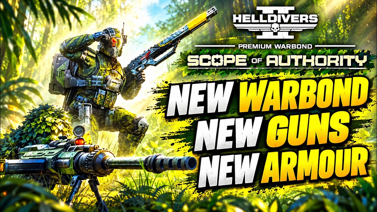 HELLDRIVERS2 | New WarBond Scope Of Authority