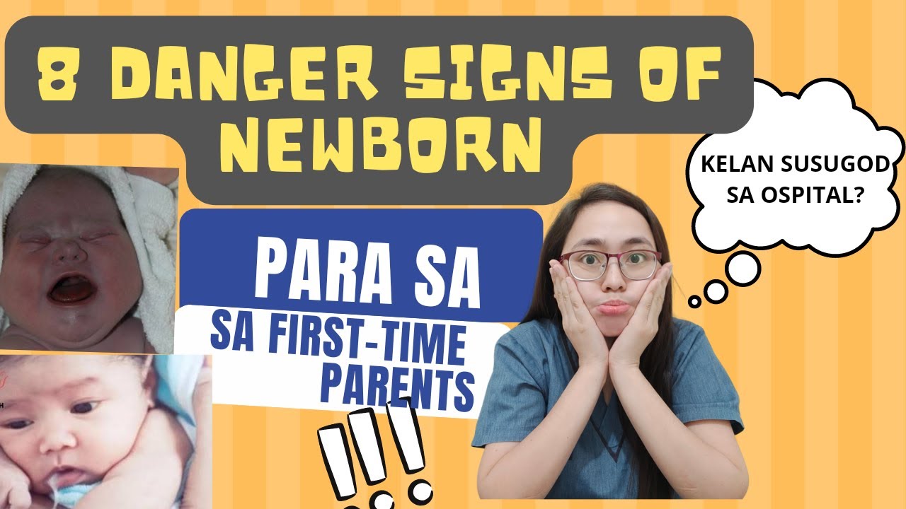 DANGER SIGNS of Newborn| Mga babantayan sa bagong silang| Mother's Class by Dr. Pedia Mom