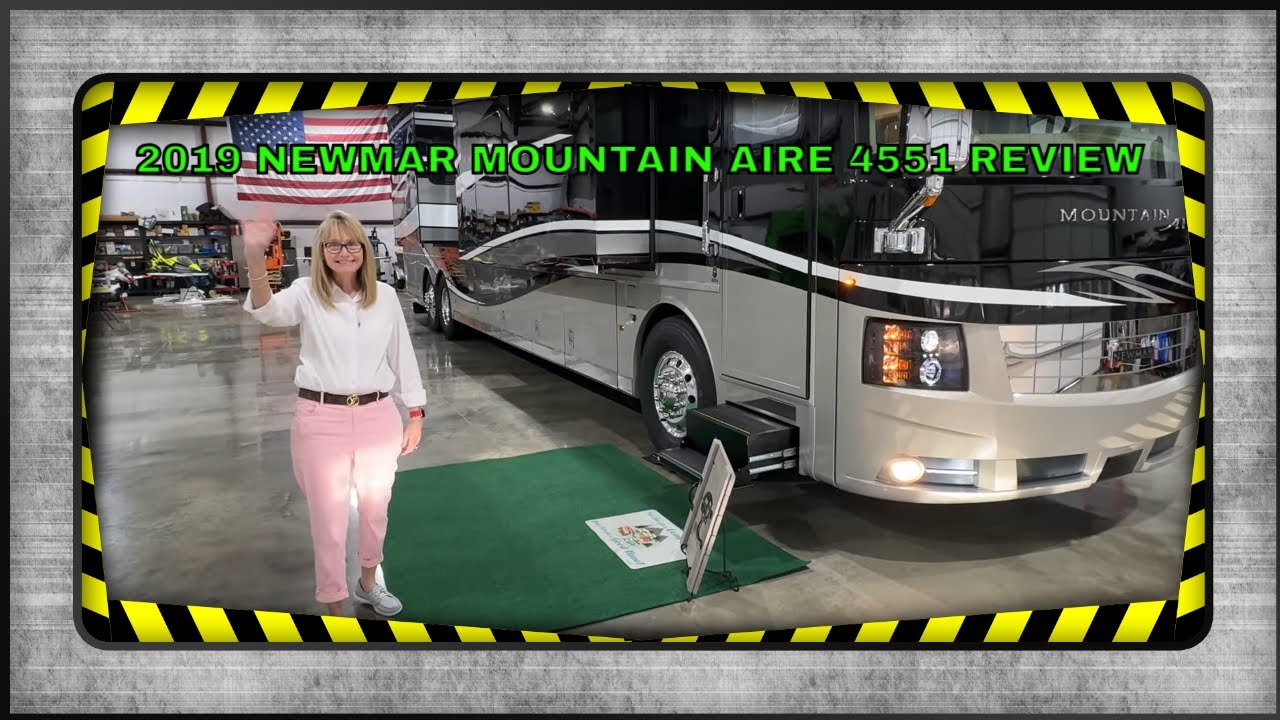 2019 NEWMAR MOUNTAIN AIRE 4551 CLASS A DIESEL MOTOR HOME FOR SALE SPATAN K3 500HP SUNSETMOTORS.COM