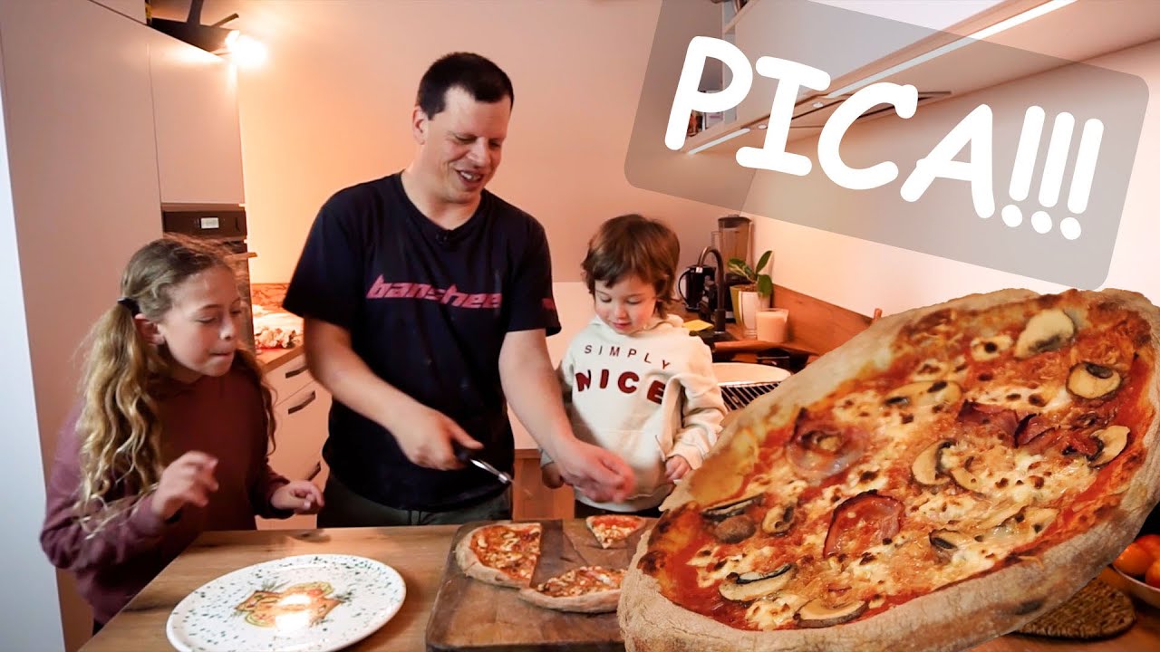 TESTO ZA PIZZO [hrustljavo kot v pizzeriji!] THE BEST PIZZA DOUGH (like in Italy ENGLISH SUBTITLES )