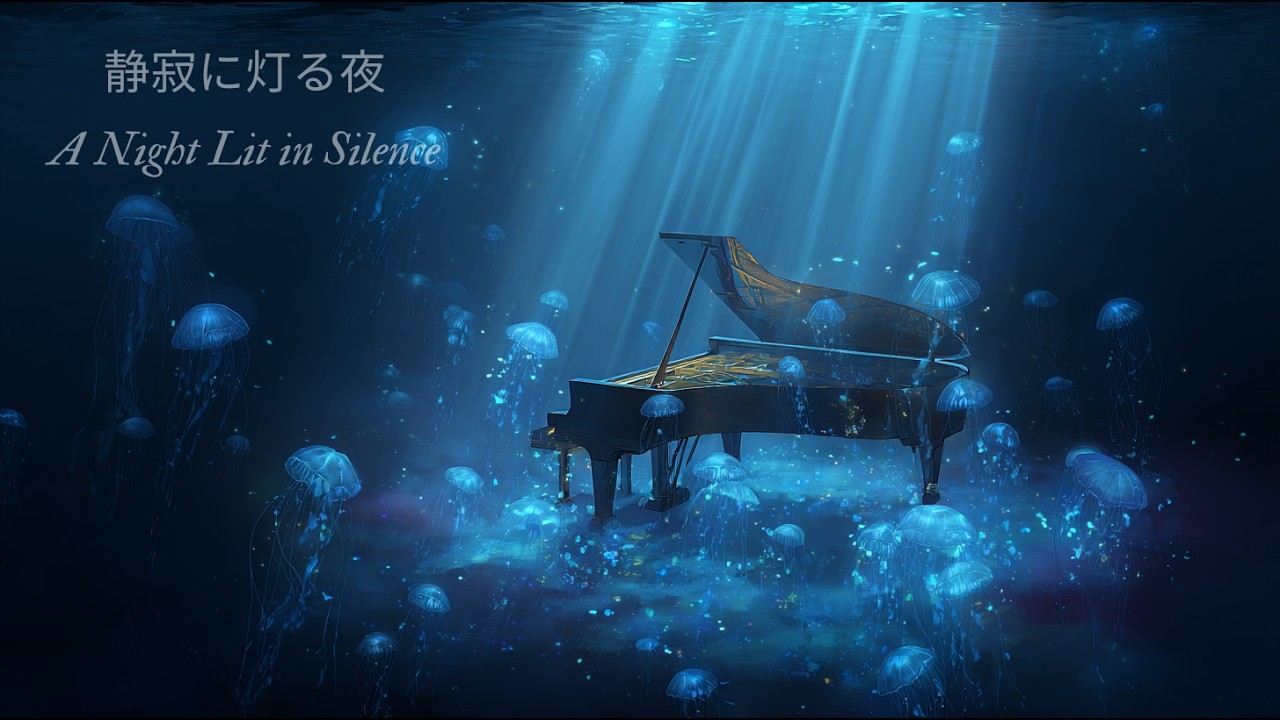 【睡眠導入BGM】静寂に灯る夜 | A Night Lit in Silence
