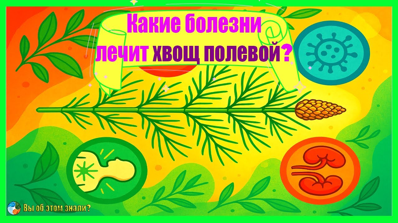 Какие болезни лечит ХВОЩ ПОЛЕВОЙ?